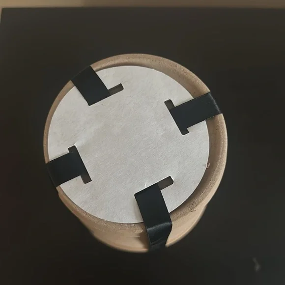 Hearth & Hand Stoneware Etched “I love you” Planter - Picture 2 of 3